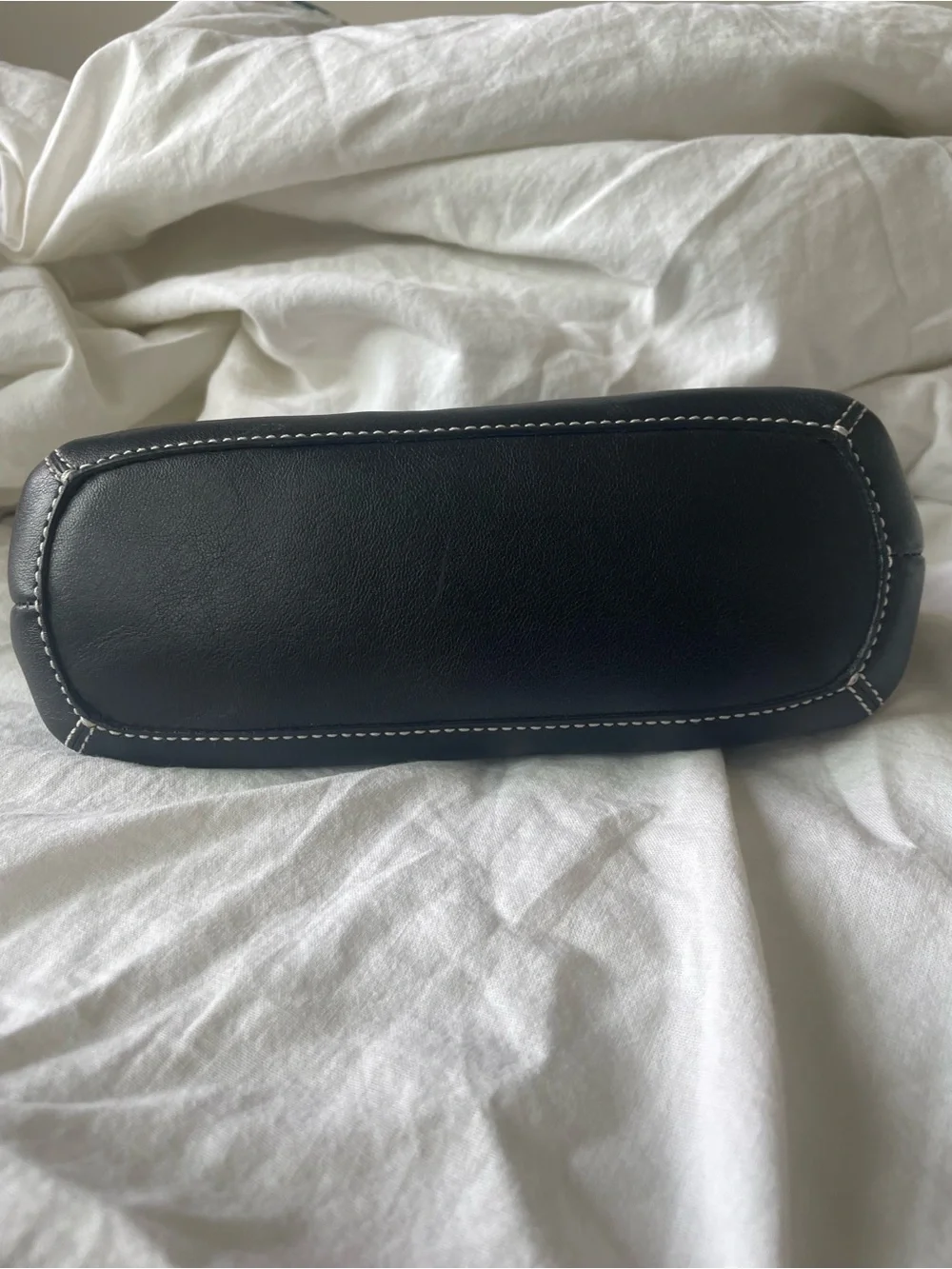 Vintage Y2K Coach Leatherware Black Leather Pouch